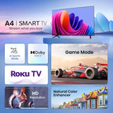 32-Inch Class A4 Series HD 720p Smart Roku TV with Alexa Compatibility Hisense