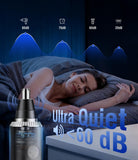 Nose Hair Trimmer for Men, 3-in-1 Professional Painless USB-C Rechargeable Eyebrow & Facial Nose Trimmer for Men Women, LED Display Trimmer with Powerful Motor and Dual-Edge Blades, IPX7 Waterproof