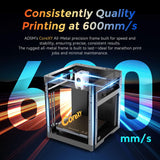 3D Printer AD5M, 1-Click Full-Auto Calibration 600mm/s Fast Printing, CoreXY High-Speed Precision with Every Layer