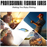 Pezlun Fishing Lures Freshwater Bait Tackle kit.Tackle Box Including Fishing Tools,crankbaits topwater Lures,Soft Lures,Jigs,Spoons and More Fishing Gear Set.Suitable for Bass Trout Salmon.(A245PCS) Pezlun