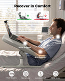 SAIJI Laptop Lap Desk for Bed & Couch with Soft Armrest, Bed Desk Table