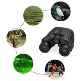 Occer 12x25 Compact Binoculars for Adults and Kids, Large Eyepiece Waterproof Binocular with Low Light Vision,High Powered Easy Focus Binoculars for Bird Watching,Outdoor Hunting,Travel,Sightseeing occer