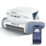 Chasing Hydro 3S Robotic Pool Cleaner for Inground Pools - 300min Runtime, Dual-Centrifugal Pumps, 4 Cleaning Modes, Ideal for Private and Commercial Pools