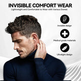 METIKO-Elclear 64-Channel Hearing Aids with AI Noise Cancellation, Bluetooth APP-Control, Rechargeable OTC Hearing Aid Ultralight Invisible for Seniors Adults, Silver