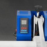 Manual Heat Press 110V 1.87HP/1400W - Teflon-Coated Aluminum Heating Plate, Iron Worktable, High Pressure for Heat Transfer