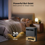 Dehumidifier, 106 OZ Water Tank Dehumidifiers for Home, 1000 sq.ft Quiet Dehumidifier for Basement Bathroom Bedroom RV with Auto Shut Off, Timer, Sleep Mode, 7 Color Light, Gray