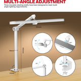 Honeywell LED Desk Lamp with Clamp - 05B02 Touch Control Sunturalux Natural Light Clip On Desk Light 4000K 1300LM Dimmable Eye Caring Table Lamp Full Metal Desk Lamps for Home Office