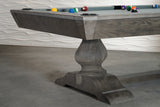 Nixon Billiards - Birdy Slate Billiard Pool Table Grayson Grey 7 FT