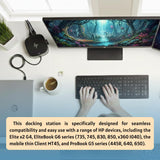 Docking Station for Laptop Dual Monitor USB-C G5 Dock with HDMI