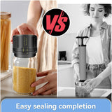 Mason Jar Vacuum Sealer - Robot Seal Pot Masson, Universal Lid Fits Regular and Wide Mouth Jars, Essential Canning Supplies for Food Preservation - Homesteading Essentials