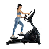 Elliptical Machine: E25 Elliptical Gym Equipment for Home and Studio, Exercise Equipment with 7.5" LCD Display, Tablet Holder, Adjustable Resistance, Power Incline and Heart Rate Monitoring (E25) SOLE