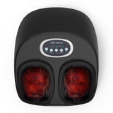 Snailax Shiatsu Foot Massager with Heat, FSA Eligible, Kneading, Compression, Vibration, Feet Massage Machine for Plantar Fasciitis, Neuropathy, Foot Warmer, Gifts for Women Men,Size 13