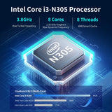 HP 17.3" Touch Laptop Computer, Intel 8-Cores i3 Processor