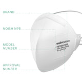 Well Before N95 Mask NIOSH Approved - Respirator Face Masks Individually Wrapped with 4 Premium Protection Layers - Pack Of 300