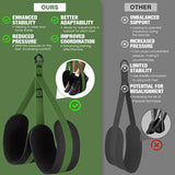 Ayombo Pull Up Assistance Bands, Resistance Bands for Pull Up Bar Working Out, Adjustable Pull Up Bands for Exercise Muscle Training and Shape Body, Home Gym Workout Equipment Set with Foot Strap