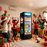 BODEGACOOLER Beverage Refrigerator and Cooler, 10.0 Cu. Ft Commercial Refrigerators For Man Cave, Display Refrigerator with Soft LED Light