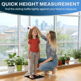 SIKE Height and Weight Scale, Physician Scale with Height Measuring Rod Professional Scale for Body Weight Home Hospital Gym Measuring Up to 212 cm / 82 "