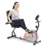 Marcy Recumbent Exercise Bike with Resistance ME-709 MARCY