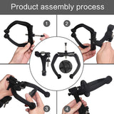 Portable Fishing Line Winder - Reel Spooler Spooling Station Baitcast Line Spooling Machine