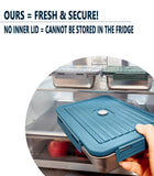 FanFanOK Electric Lunch Box Food Heater 80W Heated LunchBoxes for Adults Work/Car/Truck/Home, 1.8L Portable Food Warmer Heating Lunchbox with Insulated Lunch Bag 12V 24V 110V