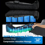 beoka Leg Massager for Circulation and Pain Relief, Leg Recovery System for Fast Recovery, Cordless Air Compression Boots with 3 Modes 5 Intensities for Athletes Runners and Travelers-M