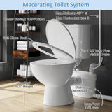 Simple Project Powerful 1000W Macerating Toilet System for Basement