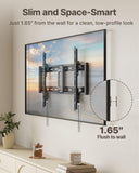monTEK Heavy Duty Tilting TV Wall Mount for 43-95 Inch TVs, 200lbs Capacity