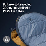 Kelty Cosmic Synthetic Fill 20 Degree Backpacking Sleeping Bag, Regular – Compression Straps, Stuff Sack Included (2025)
