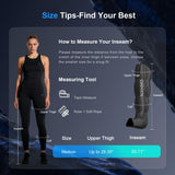 NXHMO Leg Massager with Heat and Compression, Foot Massager for Circulation and Pain Relief, Sequential Air Compression Boots Recovery System with 9 Intensities 6 Modes,3 Heating for Athletes
