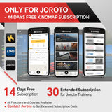 JOROTO X2PRO Bluetooth Exercise Bike, Stationary Indoor Cycling Bike with Readable 100 Levels Magnetic Resistance, Plus 12.6 inch Tablet Bracket JOROTO