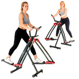 HOWHAI Air Walker Exercise Machine, 30" inch Stride Space Walker Elliptical Trainer for Home Use, Low-Impact Elliptical Cross Trainers Compact Steppers for Men and Women Full-Body Cardio & Leg Toning