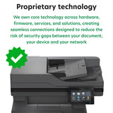 Monochrome Laser All-in-One Printer, Integrated Duplex, Energy Star, 4.3-inch Color Touch Screen, Print Speed: Up to 46 ppm