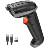 Tera Barcode Scanner with Battery Indicator: 1D Wireless, 5100 Grey