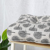 HXAZGSJY Chair Cushions for Dining Chairs Bohemian Soft Patio Chair Pads Indoor Office Home Kitchen Square Dining Chair Cushion Pillow Beige White 20"x20"x4"