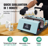 Tumbler Heat Press Machine, 11-30oz Mug Press, Heat Up Fast and Even, Tumbler Press with Sublimation Paper