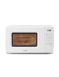 COMFEE CMO-C20M1WH Retro Microwave with 11 power levels, Fast Multi-stage Cooking, Turntable Reset Function Kitchen Timer, Speedy Cooking， Weight/Time Defrost, Memory function, Children Lock, 700W