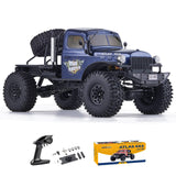 FCXㅤ RocHobby Atlas S 1/10 RC Crawler, 2.4Ghz RC Rock Truck Off Road, RC Car Indoor&Outdoor 2 in 1, RC Rock Crawler 4x4 Hobby Grade for Adults Need to Complete with Battery (Blue)