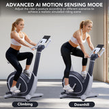 GarveeLife Exercise Bike, Programmable 36 Levels Magnetic Resistance Exercise Bike with 350 LBS Weight Capacity, Smart Indoor Cycling Bike