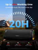 BolaButty Bluetooth Speaker with HD Sound, Portable Wireless, IPX5 Waterproof, Up to 20H Playtime, TWS Pairing, BT5.3, for Home/Party/Outdoor/Beach, Electronic Gadgets, Birthday Gift (Black)