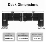 L Shaped Electric Standing Desk - 59x40 Inch Reversible Corner Sit Stand Desk with Hook&Cup Holder,Electric Height Adjustable Table