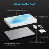 GeekBook X16 Pro 2.8 lbs Laptop, 16" IPS 2.5K 16:10 Laptop Computer, Ultra 9 185H