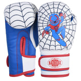 Kids Boxing Gloves 6oz | Youth Boxing Gloves | Children Boxing Gloves for Kickboxing Muay Thai MMA | Kids Bag Gloves for Punching Bag (White/Blue/red, 6oz) TWISTER
