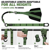 Ayombo Pull Up Assistance Bands, Resistance Bands for Pull Up Bar Working Out, Adjustable Pull Up Bands for Exercise Muscle Training and Shape Body, Home Gym Workout Equipment Set with Foot Strap