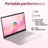 HP Laptop 2026 Business Students, Copilot AI+MS 365, 128GB UFS, Intel CPU