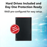 BUFFALO LinkStation 220 12TB 2-Bay NAS Network Attached Storage with HDD Hard Drives Included NAS Storage