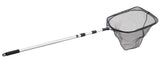 Ego Reach Landing Fishing Net, Fishermen’s Tool, Telescoping Handle, Salt & Freshwater Safe, Innovative Grip, Knotless & Snag Free Netting 14x18 Hoop
