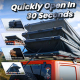 WildFinder Rooftop Tent, Hard Shell Roof Top Tent for Jeep SUV Truck Van