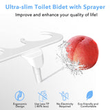 Bidet Sprayer, Ultra-Slim Adjustable Water Pressure DEANIC