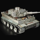 TOUCAN RC HOBBY Henglong 1/6 Full Metal German Tiger I RTR RC Tank 3818 Tracks Barrel Recoil for 14 yr
