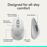 Logitech Signature Comfort Plus M850 L Wireless Mouse - Off White